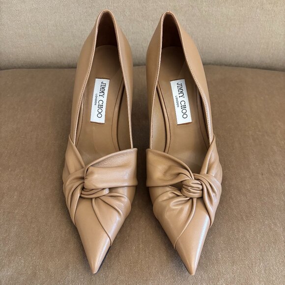 Jimmy Choo Leather Pumps - Picture 1 of 6